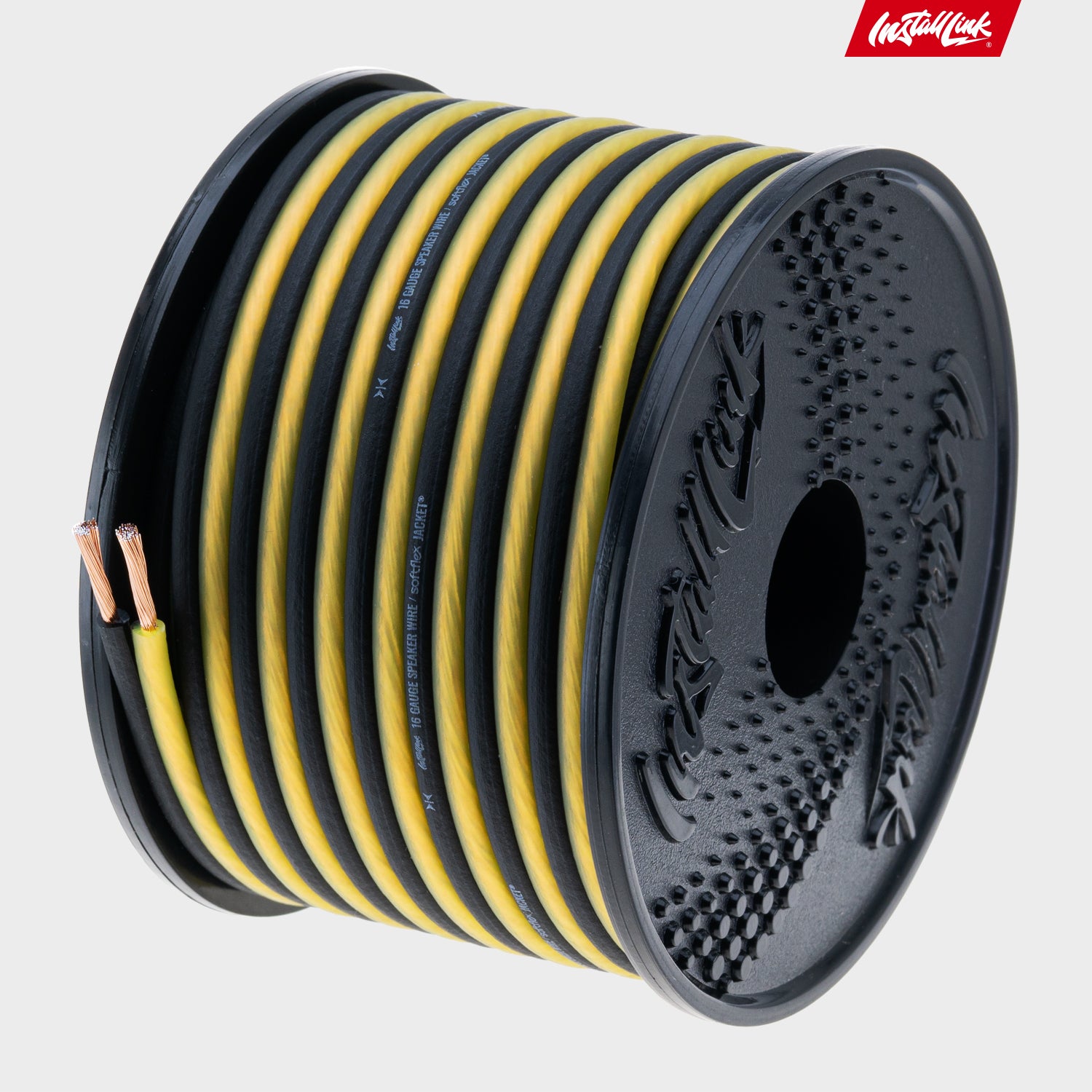 Speaker Wire 16 Gauge, CCA, 30ft, Yellow/Black image 8