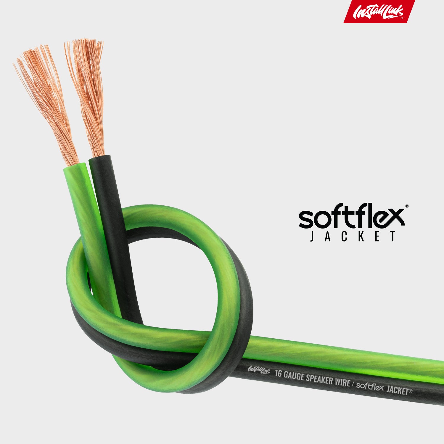 Speaker Wire 16 Gauge, CCA, 30ft, Green/Black image 6