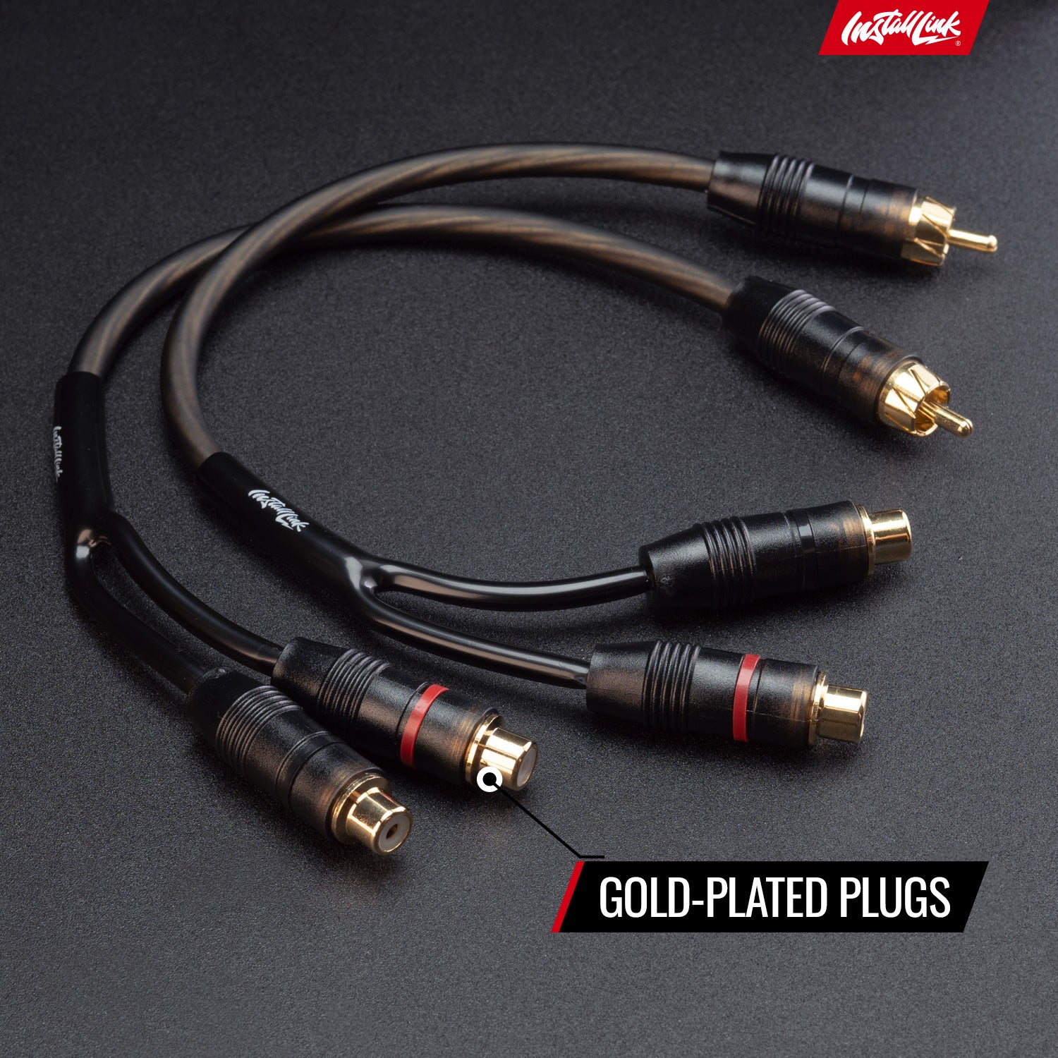 RCA Audio Cable for Subwoofer or Stereo Cable, Y Adapter 1-Male to 2-Female Splitter, 2pk image 7