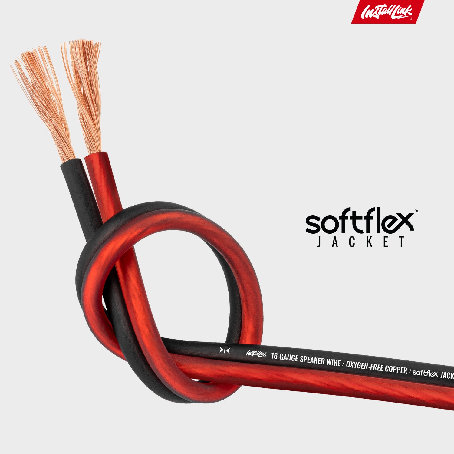 Speaker Wire 16 Gauge, OFC, 30ft, Red/Black image 6
