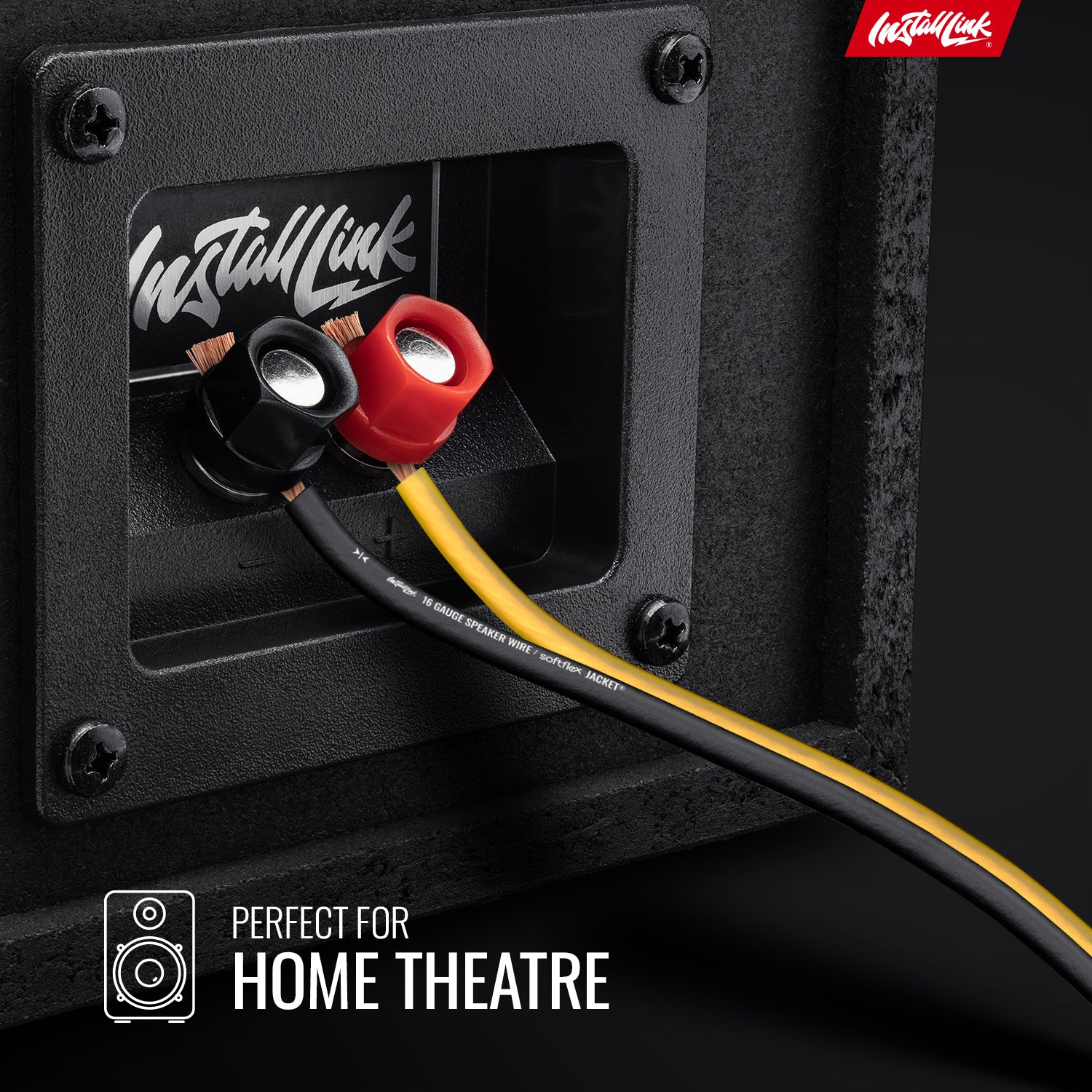 Speaker Wire 16 Gauge, CCA, 250ft, Yellow/Black image 2