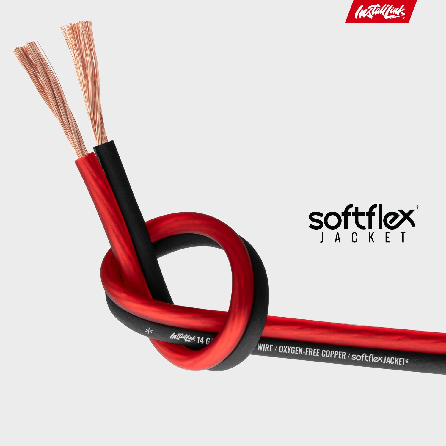 Speaker Wire 14 Gauge, OFC, 30ft, Red/Black image 6