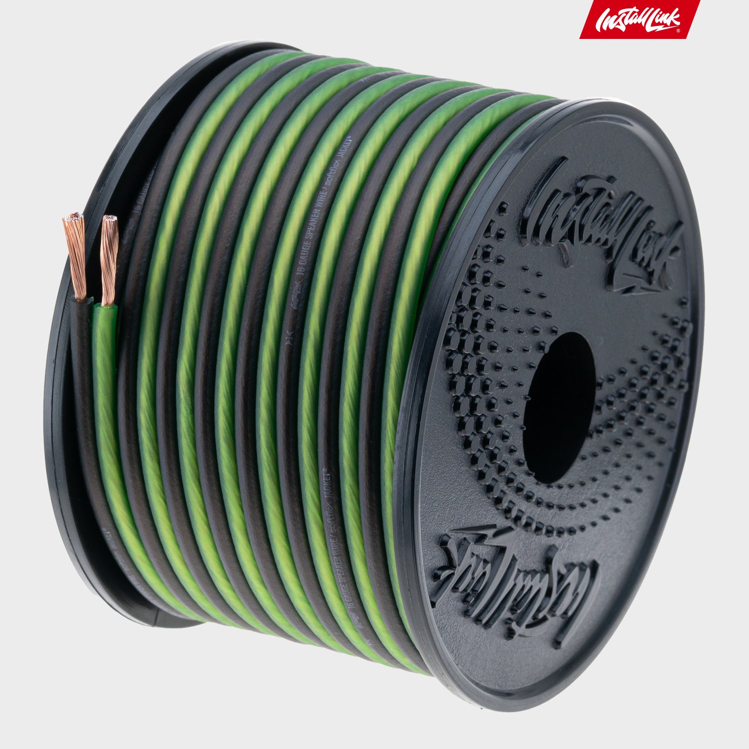 Speaker Wire 16 Gauge, CCA, 30ft, Green/Black image 8