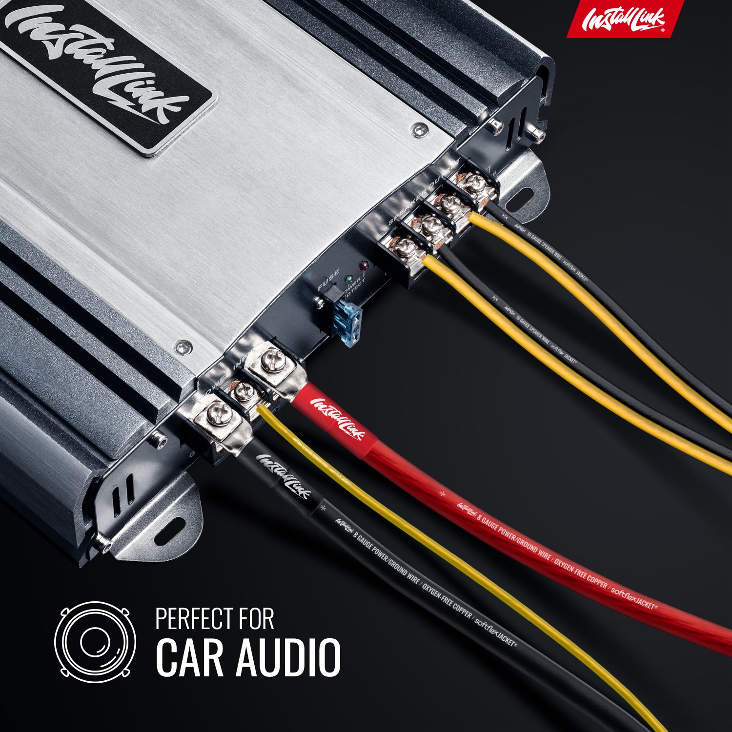 Speaker Wire 16 Gauge, CCA, 250ft, Yellow/Black image 1