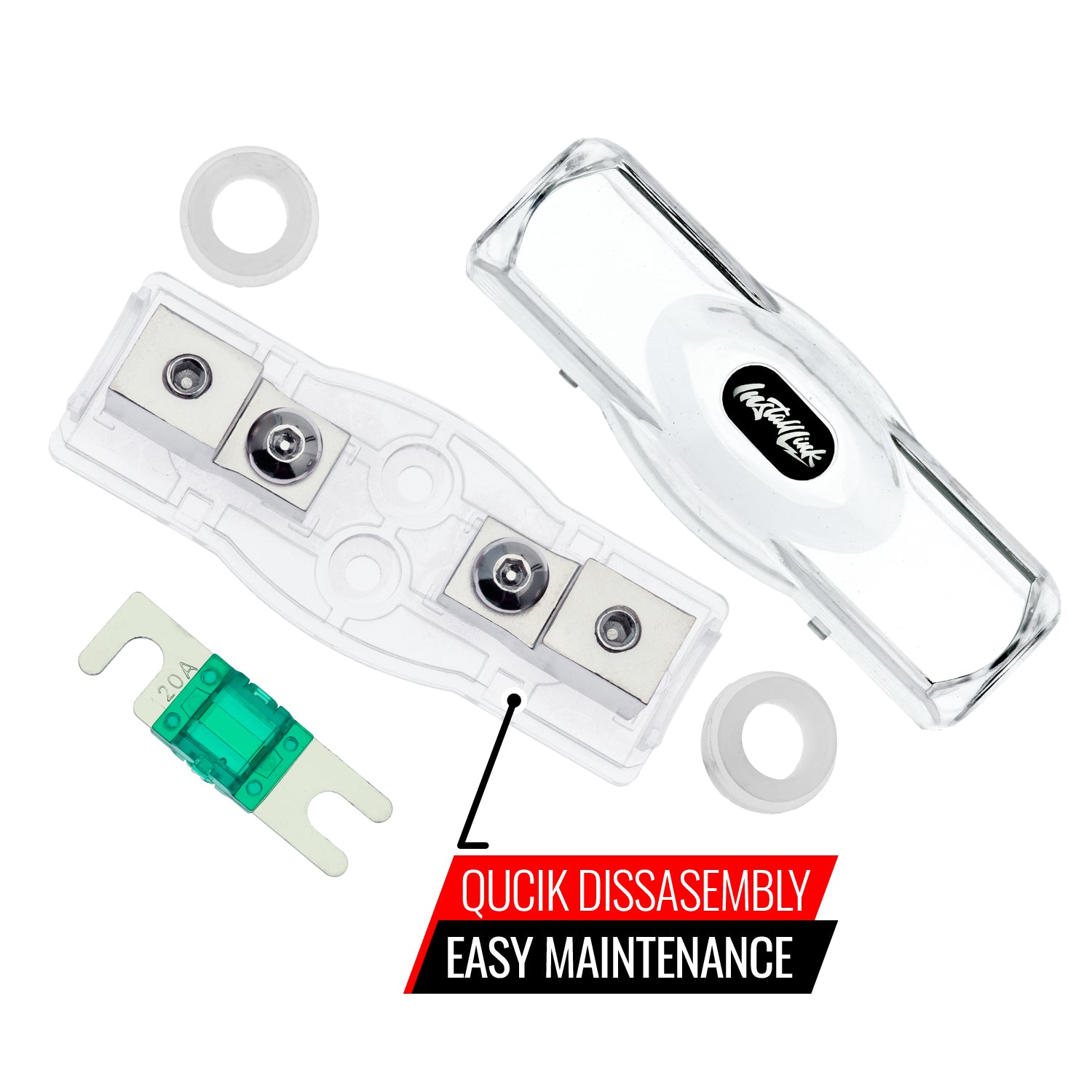 4/8 Gauge Mini ANL Fuse Holder with 120A Fuse, 2-Pack image 8