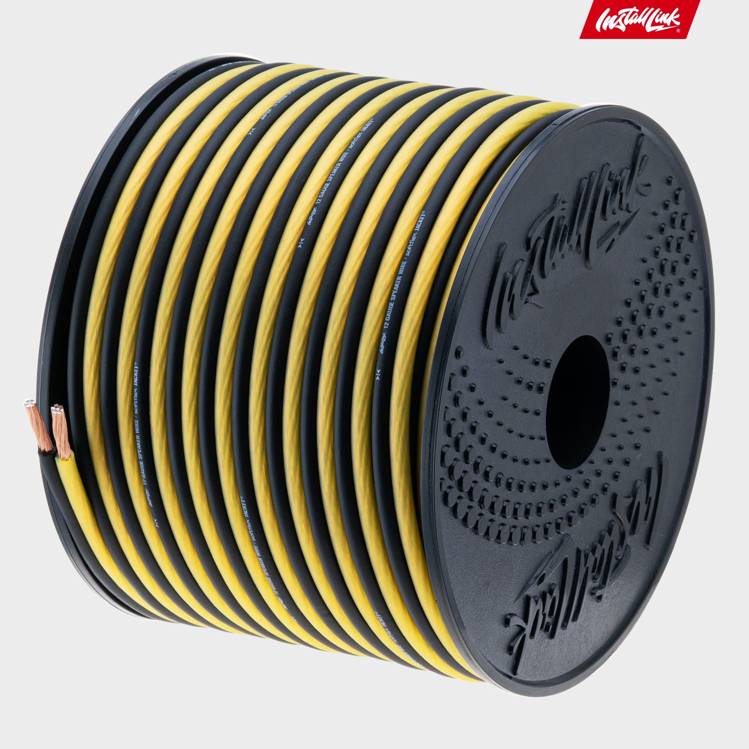 Speaker Wire 12 Gauge CCA, 100ft, Yellow/Black image 8