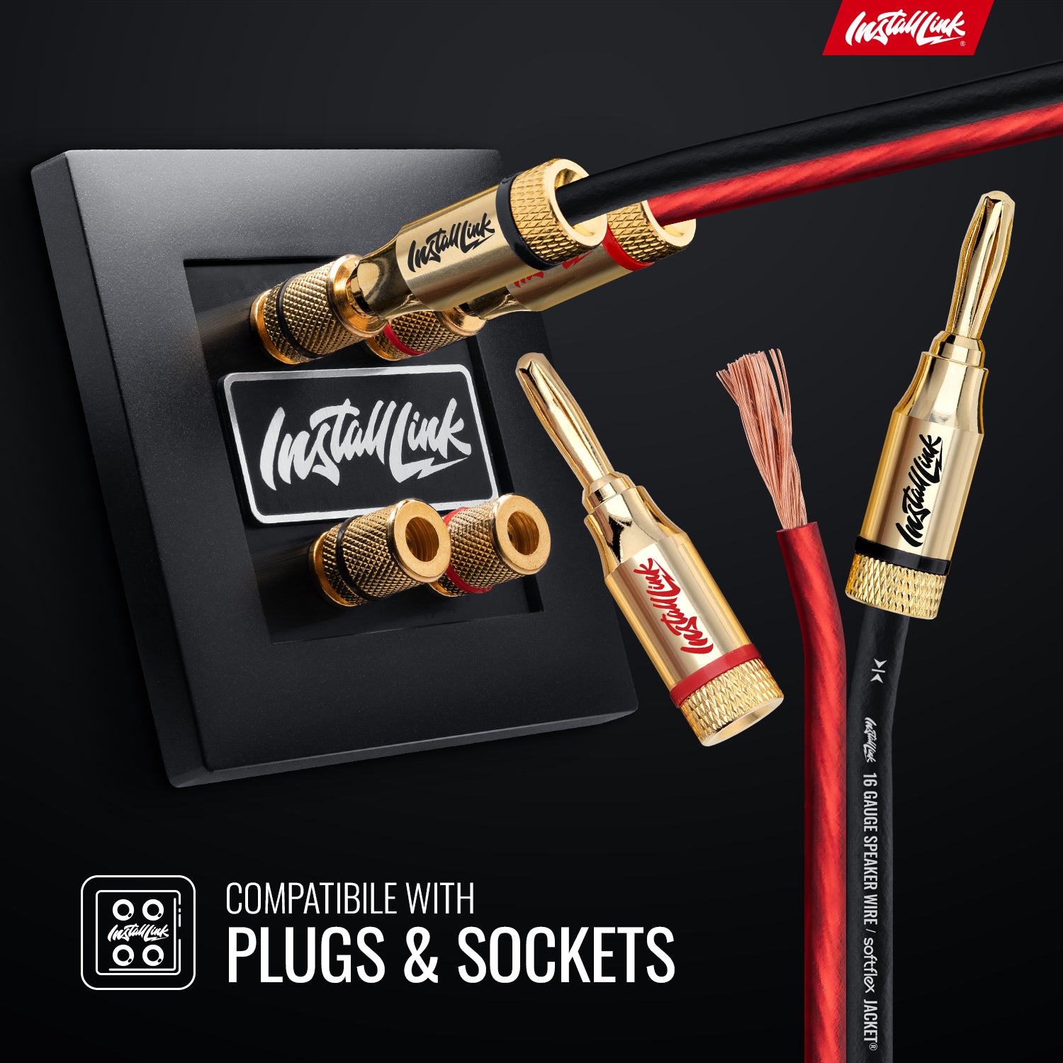 Speaker Wire 16 Gauge, CCA, 250ft, Red/Black image 5