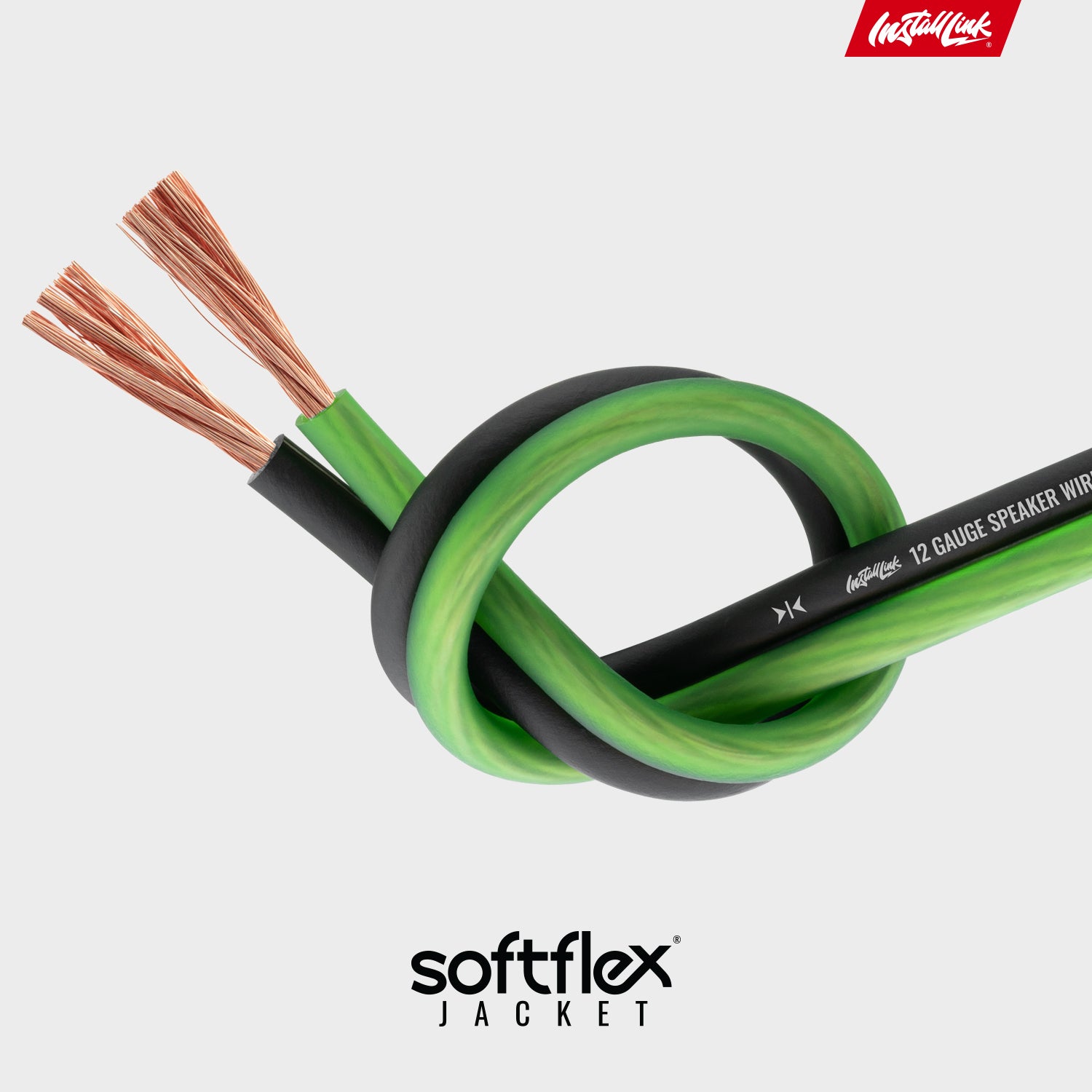 Speaker Wire 12 Gauge CCA, 100ft, Green/Black image 6