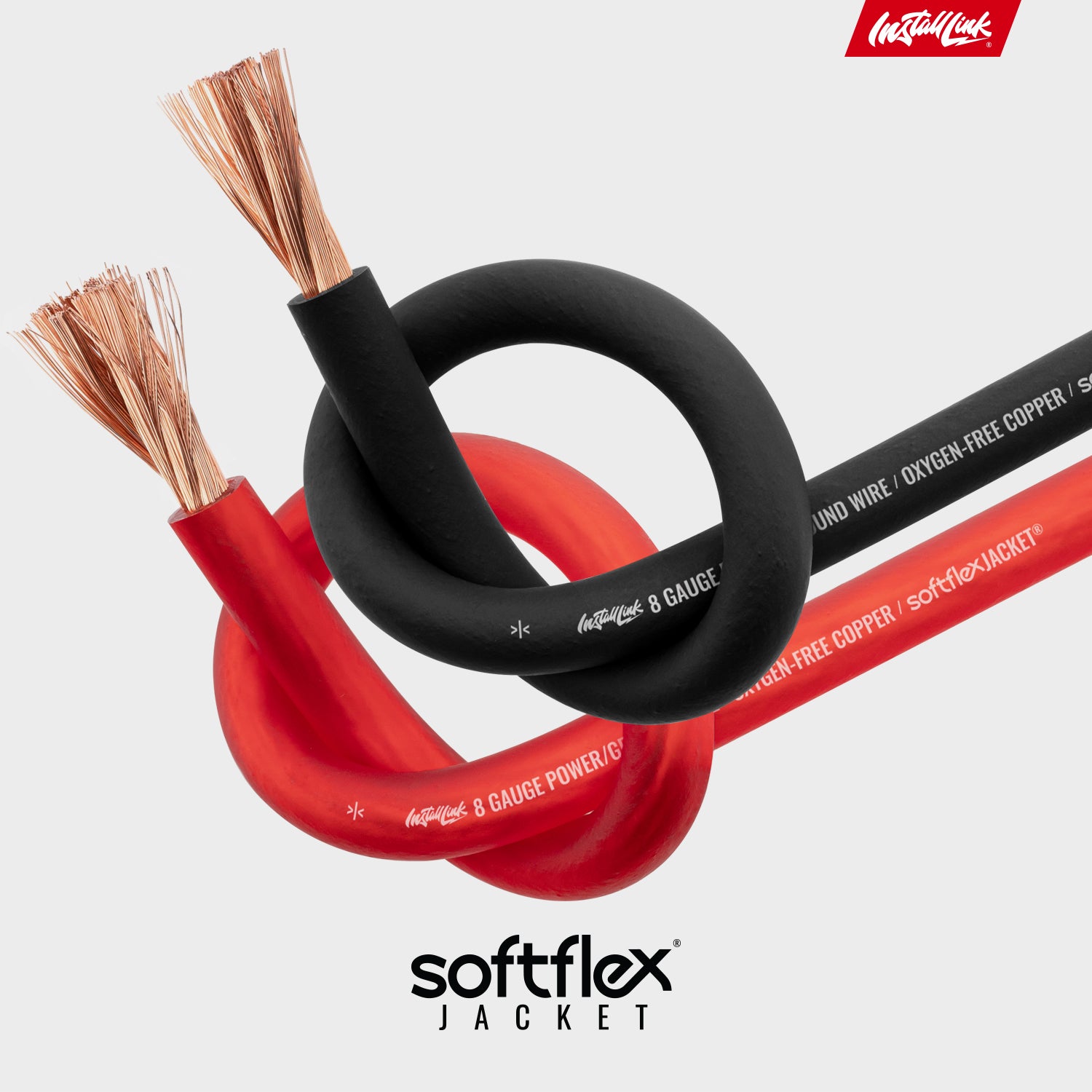 8 Gauge Pure Copper Power or Ground Wire 25ft Red, 25ft Black (50 Feet Total), OFC image 7