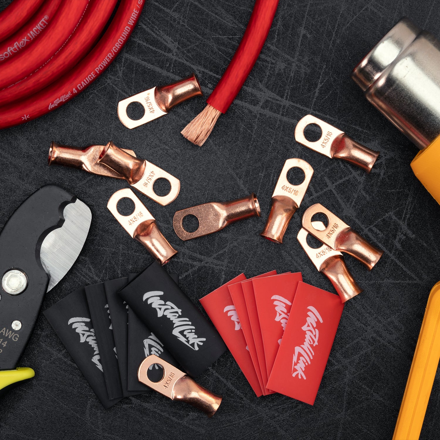 4 Gauge Copper Lugs (5/16") with Heat Shrink, 10-Pack image 7